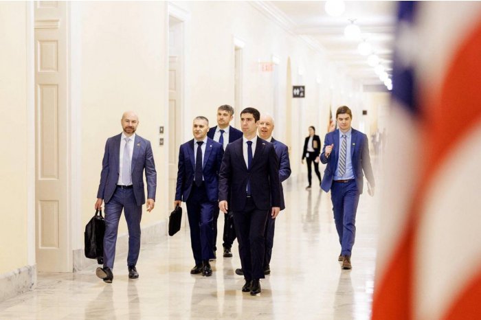 Șeful diplomației de la Chișinău, Mihai Popșoi, a avut o întrevedere cu co-președinții grupului de prietenie pentru Moldova (Moldova Caucus) din cadrul Congresului SUA, Michael Lawler și Deborah K. Ross