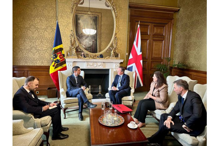 Moldovan deputy premier has several meetings in London